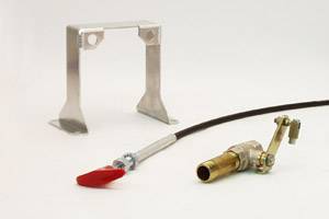 Canton Racing Products - Accusump Manual Valve 6ft  Cable Kit