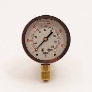 Canton Racing Products - Accusump Liquid Filled Stainless Steel Gauge 0-160 PSI