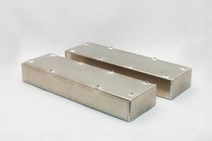 Canton Racing Products - Canton 351C Ford Fabbed Aluminum Valve Covers