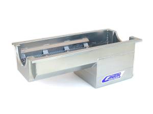 Canton Racing Products - Canton Drag Race Chevy SBC Dart/Rocket alum. and iron, spread rail blocks Oil Pan