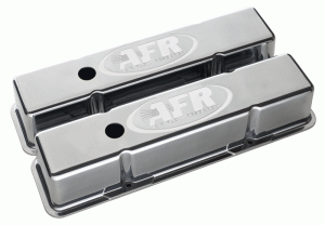 Air Flow Research - AFR SBC Polished Aluminum Tall Valve Covers CNC Engraved