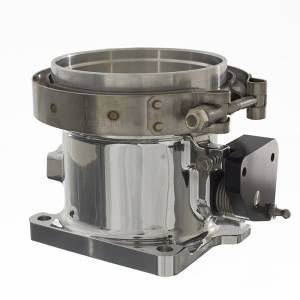 Accufab Racing - Accufab 90mm 86-93 Mustang 5.0L V-Band Throttle Body w/ Kit