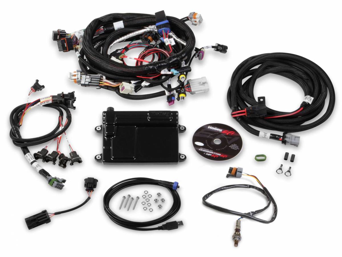 Holley Hp Efi Ecu And Harness Kit For Ls Ls Ls X With Ev