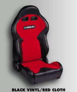 Black Vinyl/Red Cloth