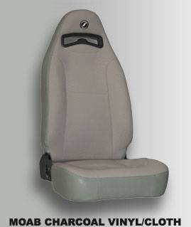 Moab Charcoal Vinyl & Cloth