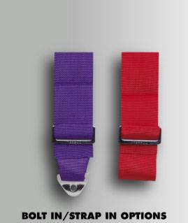 Bolt In/Strap In Option