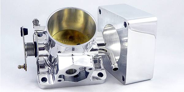 Accufab Racing - Accufab 65mm 86-93 Mustang 5.0L Throttle Body w/Blank Spacer