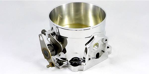 Accufab Racing - Accufab 105mm 86-93 Mustang 5.0L V-band Throttle Body