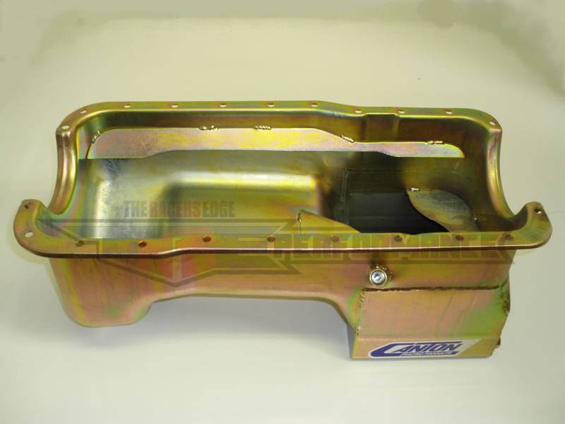Canton Racing Products - Ford Mustang 351W Canton 7 Quart Rear Sump Oil Pan