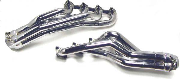 Bassani - Ford Mustang Bassani Shorty Mid-length Headers 1 5/8" 1996-04 4.6 Chrome