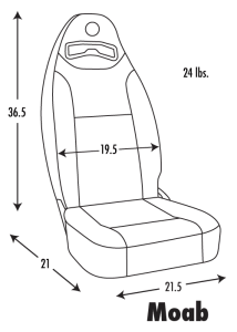 Corbeau Moab Reclining Seat (Pair)