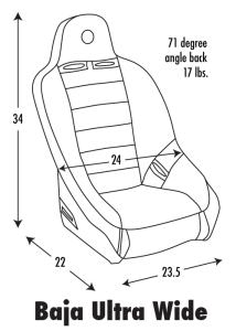 Corbeau Baja Ultra SS Racing Seat