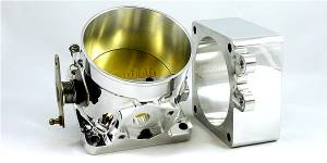 Accufab Throttle Bodies - Accufab - Mustang 86-93 - Accufab Racing - Accufab 90mm 86-93 Mustang 5.0L Throttle Body w/Blank Spacer