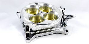 Accufab Racing - Accufab 4-Barrel 4150 Polished Throttle Body