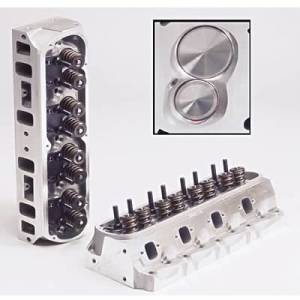 TFS Cylinder Heads - Ford - Twisted Wedge Street Cylinder Heads for Small Block Ford - Trickflow - 65cc CNC-Ported combustion chambers, 185cc intake runners, 1.460" valve springs