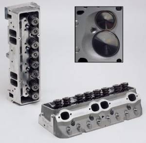 Trickflow - 56cc combustion chambers, titanium retainers, and 1.560" valve springs, for perimeter bolt valve covers