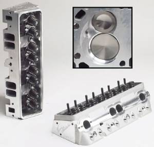 Trickflow - 62cc As-Cast combustion chambers, 1.250" valve springs and center bolt valve covers
