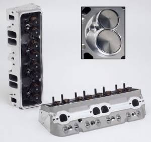 Trickflow - 62cc As-Cast combustion chambers, 1.460" valve springs and center bolt valve covers