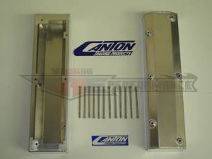 Valve Covers - Canton Racing Products - Canton Ford 302/351W Fabbed Aluminum Valve Covers