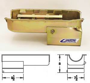 Canton Drag Race Oil Pans - Canton Chevy Drag Race Pans - Canton Racing Products - Canton Drag Race Chevy SBC Pre- 85 Blocks Stroker Oil Pan
