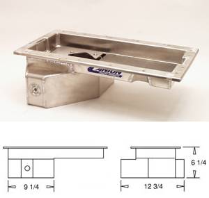 Canton Drag Race Oil Pans - Canton Ford Drag Race Pans - Canton Racing Products - Ford 4.6L/5.4L Modular Aluminum Rear Sump Drag Race Oil Pan