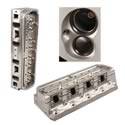 TFS Cylinder Heads - Ford - High Port Street/Strip Cylinder Heads for Small Block Ford - Trickflow - 64cc combustion chambers, for perimeter bolt valve covers, sold individually - BARE