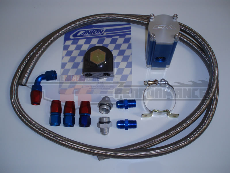 Ford 302 remote oil filter kit #1