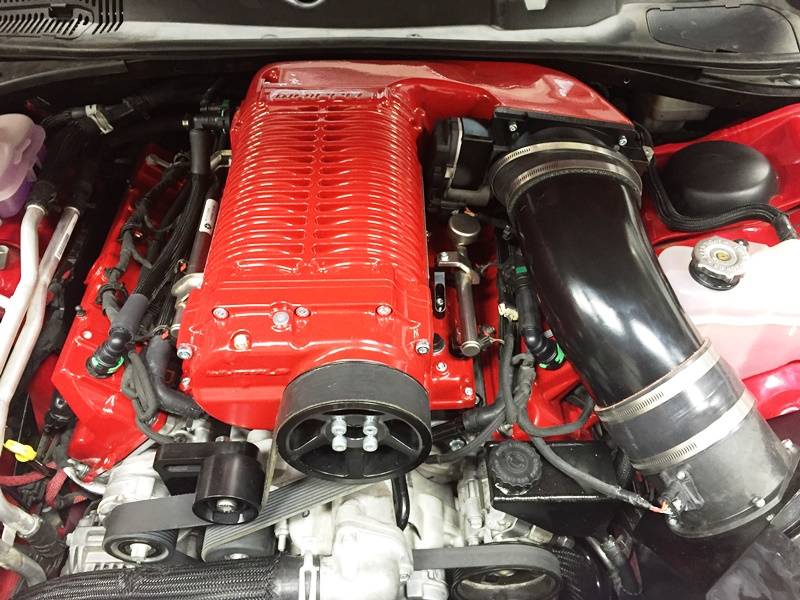Whipple Dodge Hellcat 6.2L 2015-2020 Supercharger Intercooled Tuner Kit W27...