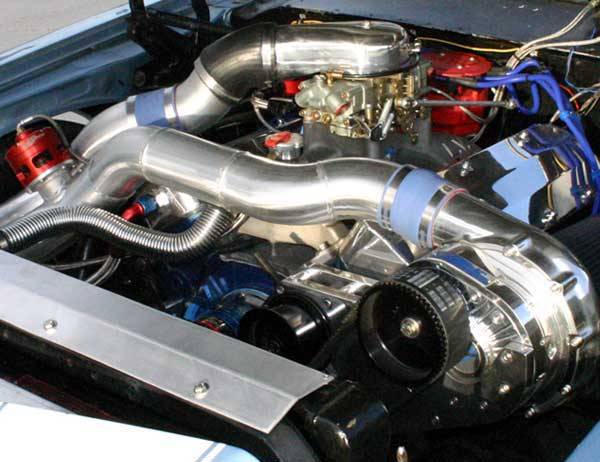 Chevy SBC & BBC Procharger Serpentine HO Intercooled Kit With A F-1C Or ...