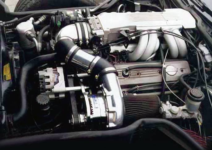 Chevy Corvette C4 TPI 1985-1991 Procharger - HO Tuner Kit ... 85 monte carlo engine wiring 