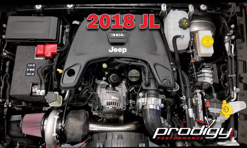 Jeep Wrangler 2018-2020 JL  Stage 2 Turbo Kit Prodigy Performance  Pentastar PRO-3002 