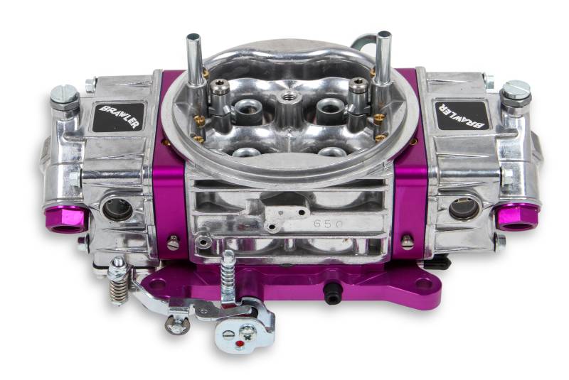 Holley 600 CFM Quick Fuel Brawler Street Carb – Red/Black – Mechanical, 4150, Gasoline – BR-67316