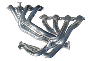 Bassani - Ford Mustang Bassani 1 5/8 to 1 7/8 stepped Tri-Y Longtubes Headers 65-68 302 With Manual and Automatic Ceramic Coated