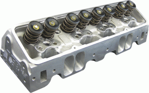 Air Flow Research - AFR 245cc Competition Eliminator SBC Cylinder Heads, 70cc Chambers, Titanium Retainers