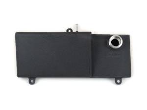 Canton Racing Products - Aluminum Expansion / Fill Tank 1996-2004 V8 Mustang Stock Neck - Black Powdercoated