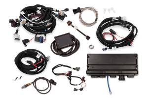Holley - Holley Terminator X Max LS MPFI Controller Kit for GM Truck and LS2 LS3 58X 4X Cam EV1 with Transmission Control