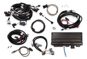 Holley - Holley Terminator X Max LS MPFI Controller Kit for GM Truck and LS2 LS3 58X 4X Cam EV6 with Transmission Control - No Handheld