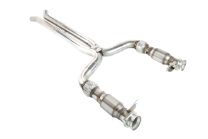 Kooks Headers - Ford Mustang Shelby GT350 2015-2020 Kooks Green Catted X-Pipe 3" x 2-3/4"