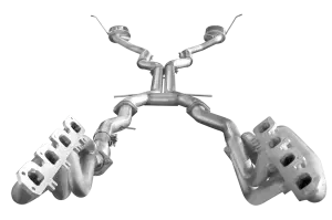 American Racing Headers - ARH Dodge Durango 5.7L 2011+ 1-7/8" x 3" Long Tube Headers & Full Catted H-Pipes With Dual Stainless Steel Tips