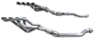 American Racing Headers - ARH Jeep Cherokee SRT8 6.4L 2012+ 1-3/4" x 3" Long Tube Headers With Non Catted Connection Pipes