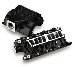 Holley - Holley Systemax Small Block Ford Intake Manifold - Ceramic Coated Black