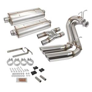 Bassani - Bassani Ford F-150 Lightning 1999-2004 5.4L 2-1/2" Cat Back With Dual Stainless Steel Tips
