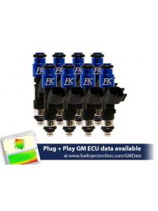 ASNU Fuel Injectors - FIC 775cc High Z Flow Matched Fuel Injectors for LS1 & LS6 Engines - Set of 8