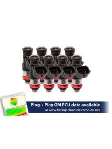 ASNU Fuel Injectors - FIC 2150cc High Z Flow Matched Fuel Injectors for LS3, LS7, LSA, L76, L92 & L99 Engines - Set of 8