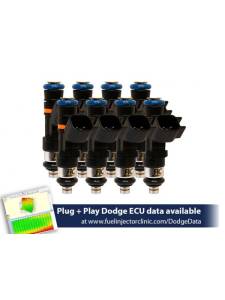 ASNU Fuel Injectors - FIC 775cc High Z Flow Matched Fuel Injectors for Dodge Hemi 5.7L/6.1L/6.2L/6.4L - Set of 8