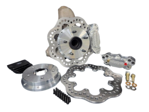 Aerospace Components - Aerospace Camaro, Corvette & CTS 2010-2022 4 Piston Pro-Lite Complete Drag Disc Brakes