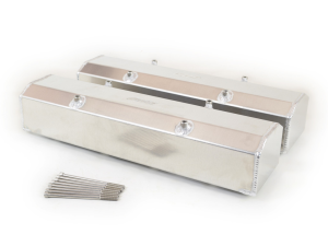 Canton Racing Products - Canton Chevy SBC Fabricated Aluminum Valve Covers
