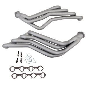 BBK Performance - Ford Mustang 5.0L 1979-1993 BBK Performance Titanium Ceramic Long Tube Headers 1-3/4" - Manual Transmission