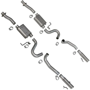 BBK Performance - Ford Mustang 5.0L 1986-2004 Varitune Cat Back Exhaust System 