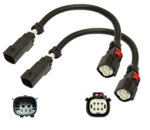 BBK Performance - Ford Mustang 5.0L/3.7L 2015-2017 Front O2 Sensor Extensions - 12" Long
